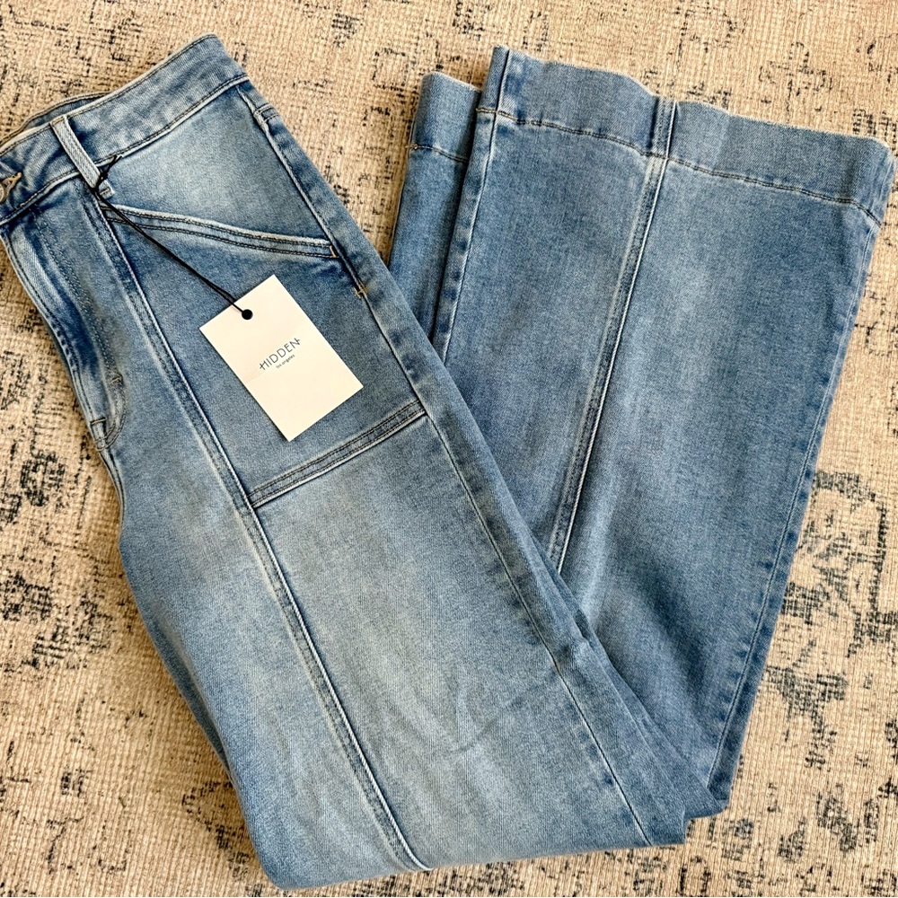 Hidden Blue Flare & Wide Leg Jeans